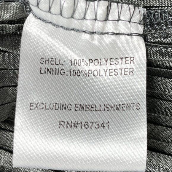 Hello Molly Pleated Corset Mini Dress Y2K Fairygrunge Metallic Babydoll NWT - Picture 8 of 8